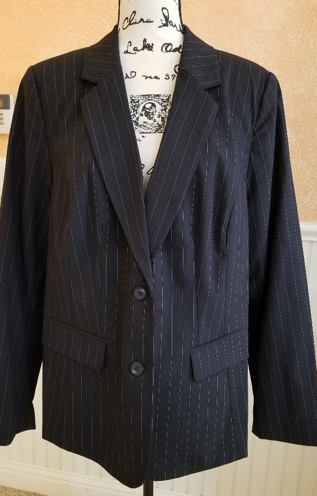 Lane Bryant Pin Stripe Blazer